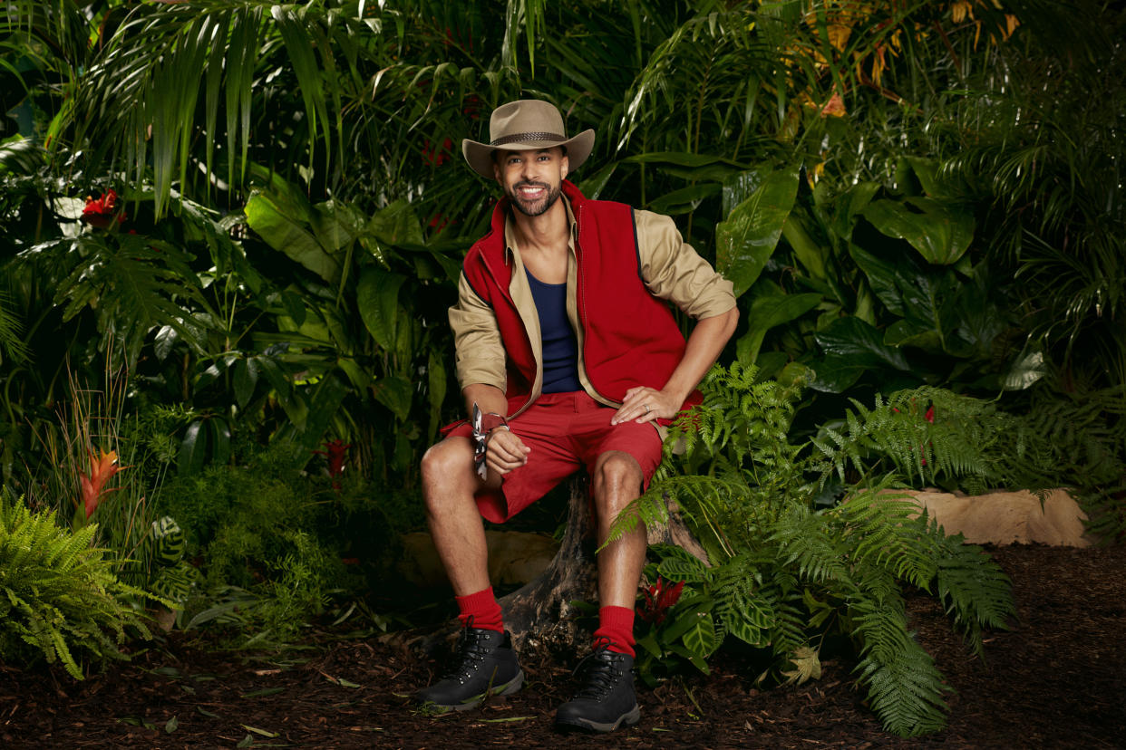 I'm A Celebrity's Marvin Humes has got a spot in the Oz jungle (ITV)
