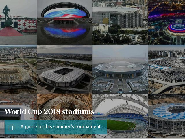 World Cup 2018 stadiums