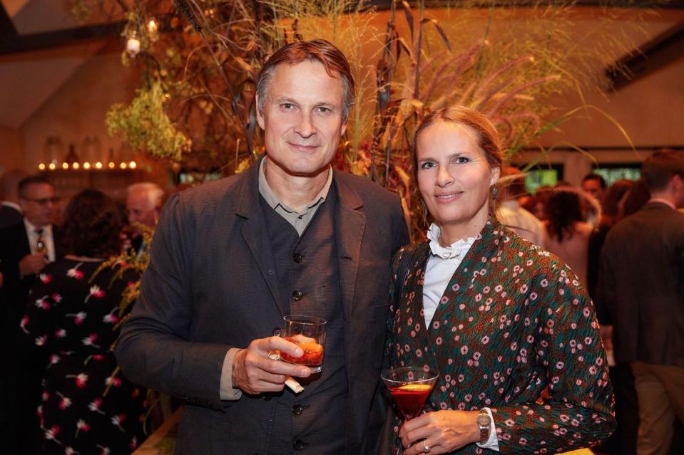 Claus Meyer of Great Northern Food Hall/Claus Meyer USA and Christina Meyer of Meyer Group