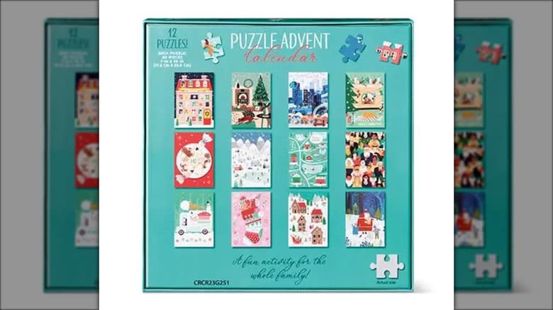 The puzzle advent calendar