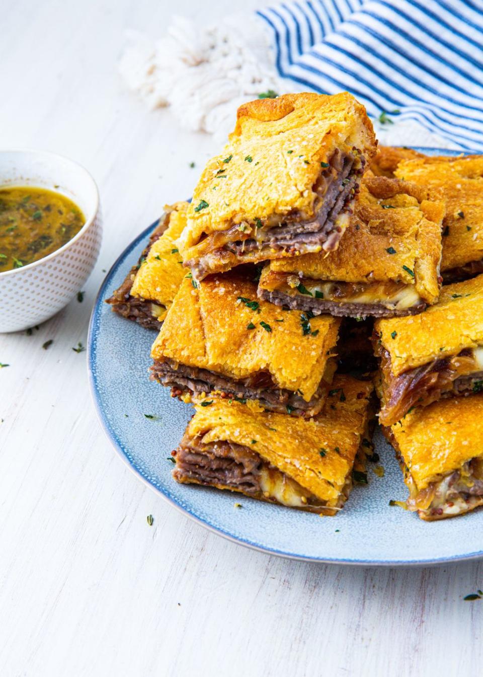 French Dip Squares