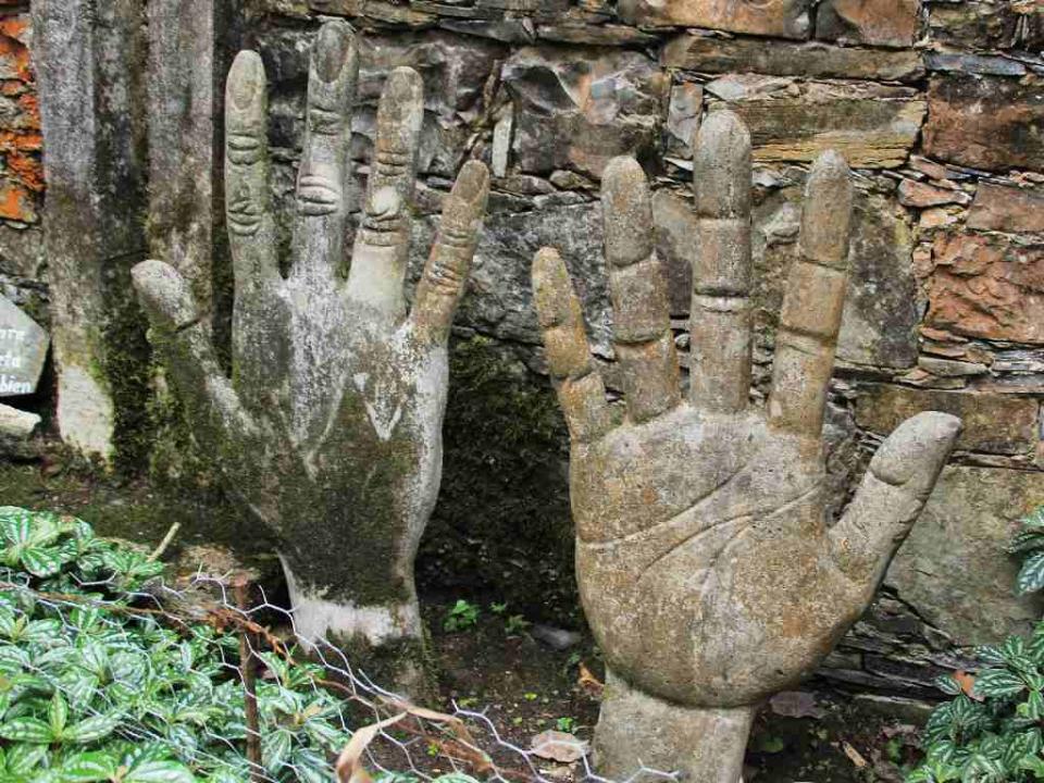 Parte del jardín de Edward James en Xilitla / Pixabay.