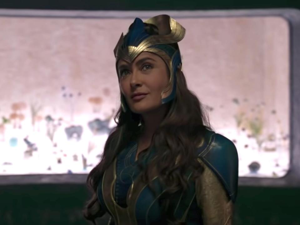 Salma Hayek as Ajak in Marvel's "Eternals."