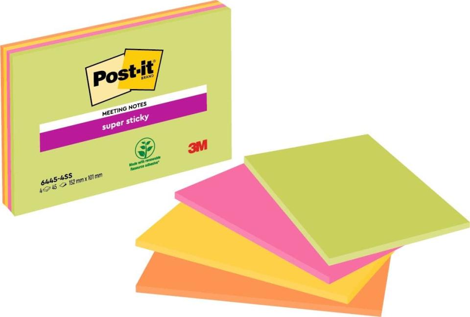 Post-it - Super Sticky Large Notes. (Bild: Amazon)