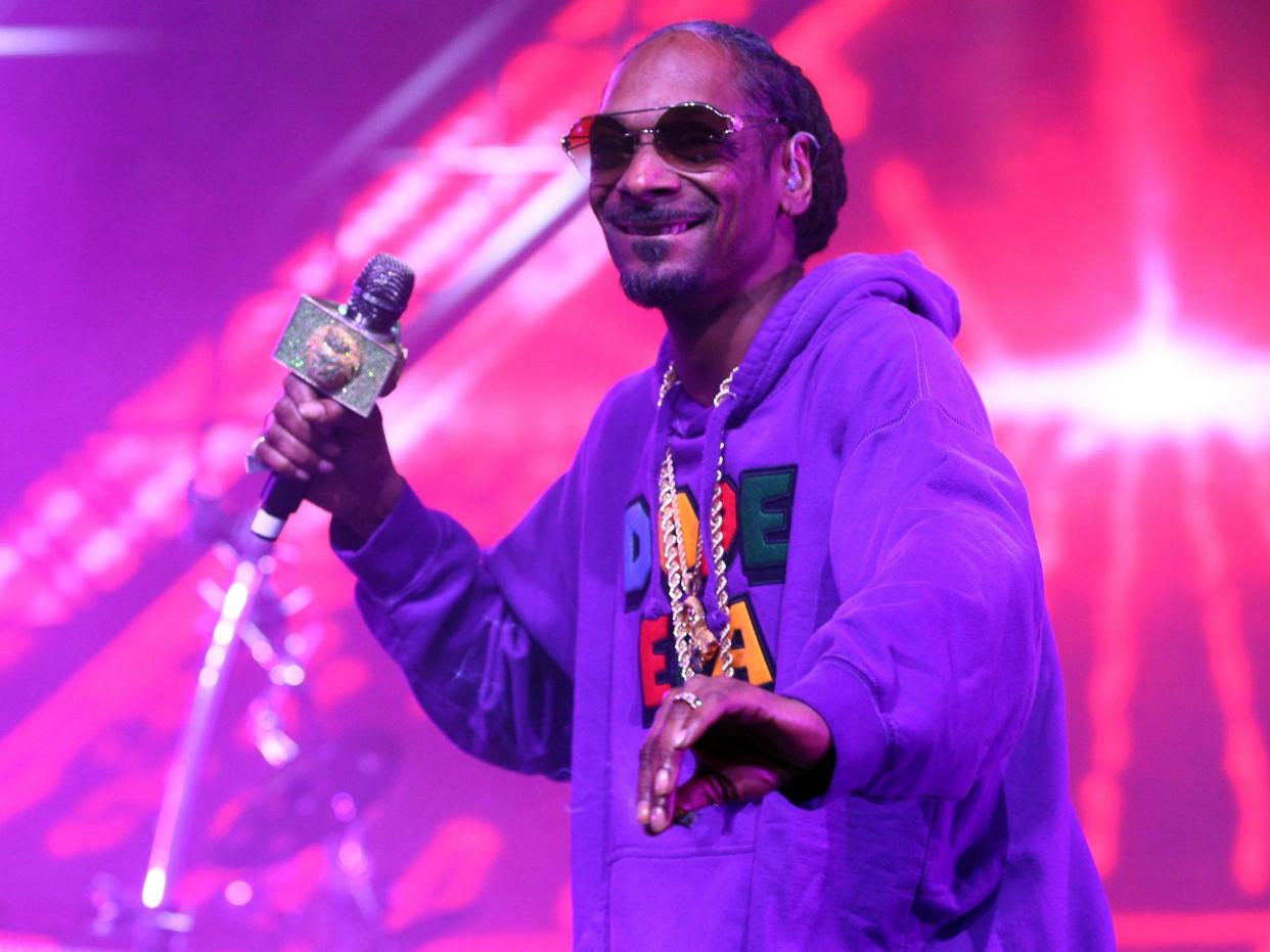 Snoop Dogg, otherwise known as Calvin Broadus Jr: Getty/Coachella