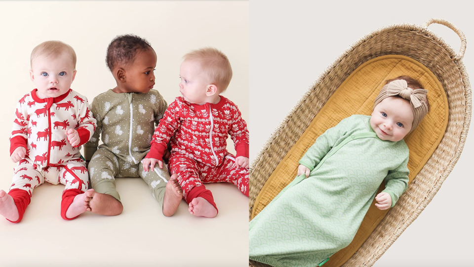 Soft fabric sleepwear that your baby will love to lounge in.