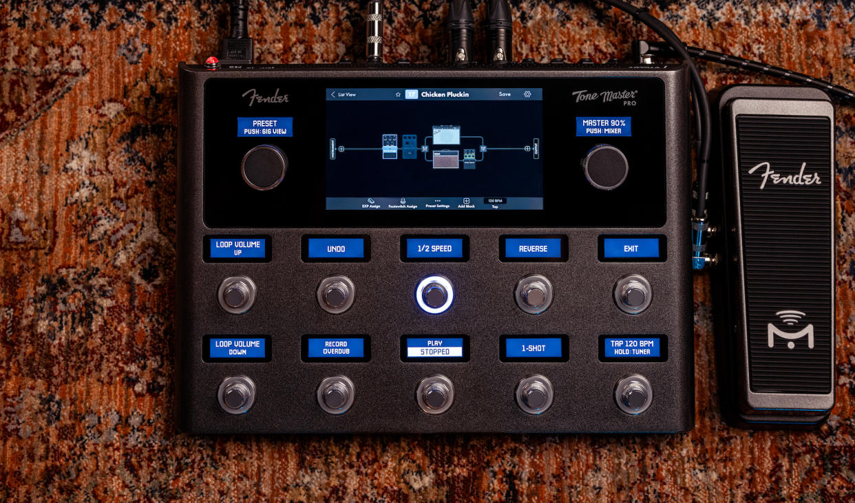  Fender's Tone Master Pro multi-effects pedal. 