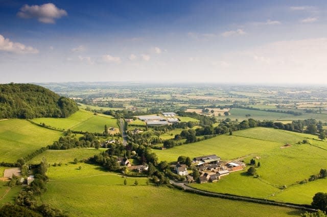 Cotswold Hills and Severn Valley