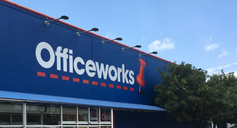 Customers struggling to find toilet paper might want to visit Officeworks. Source: Google Maps/John Szaszvari