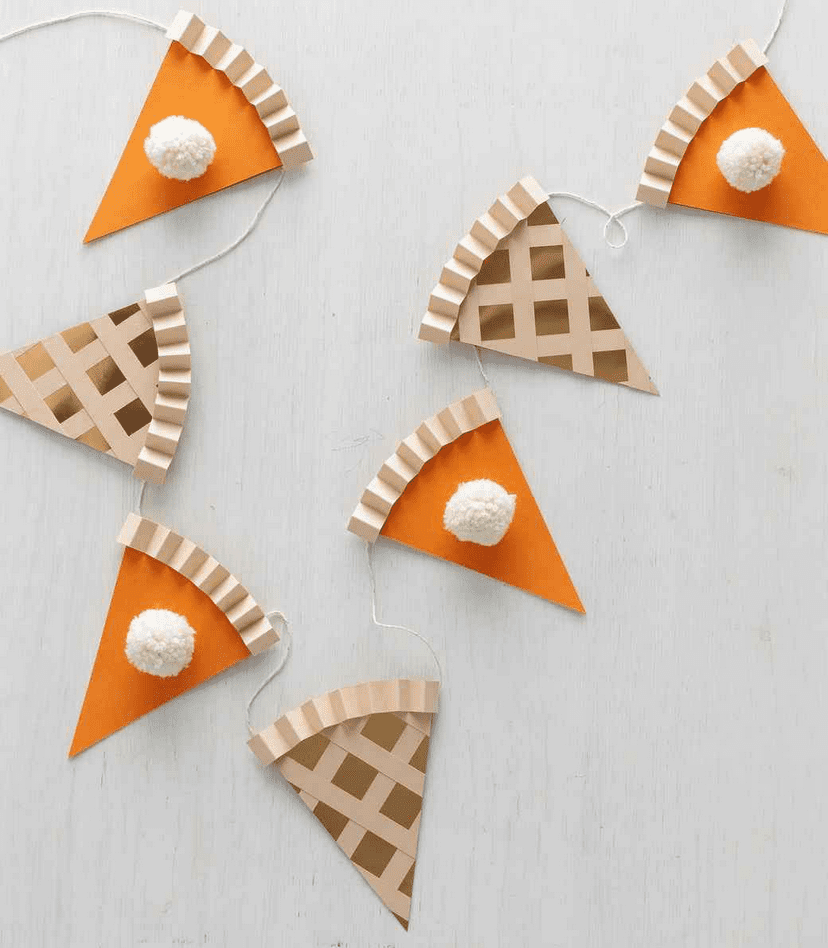 Thanksgiving Pie Garland