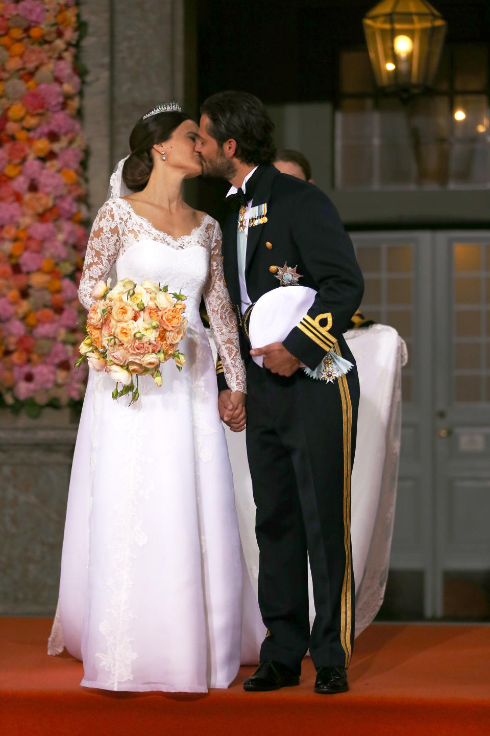 Princess Sofia on her wedding day in 2015