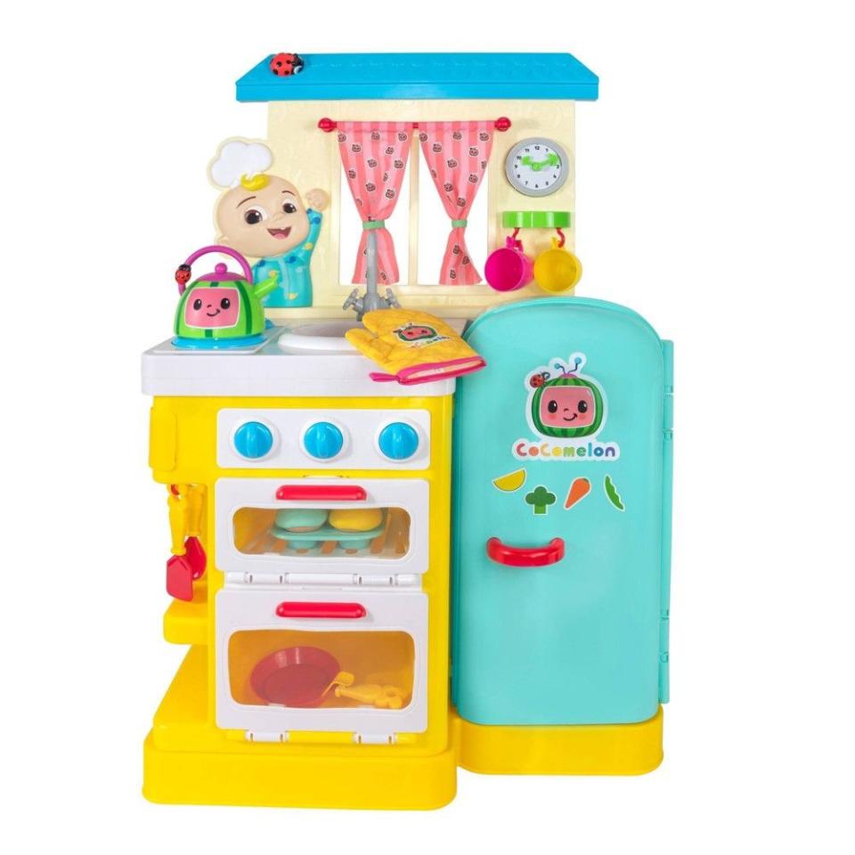 5) Play Kitchen with Baby JJ