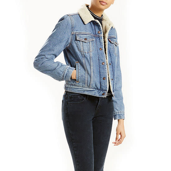 Levi's Denim Sherpa Jacket