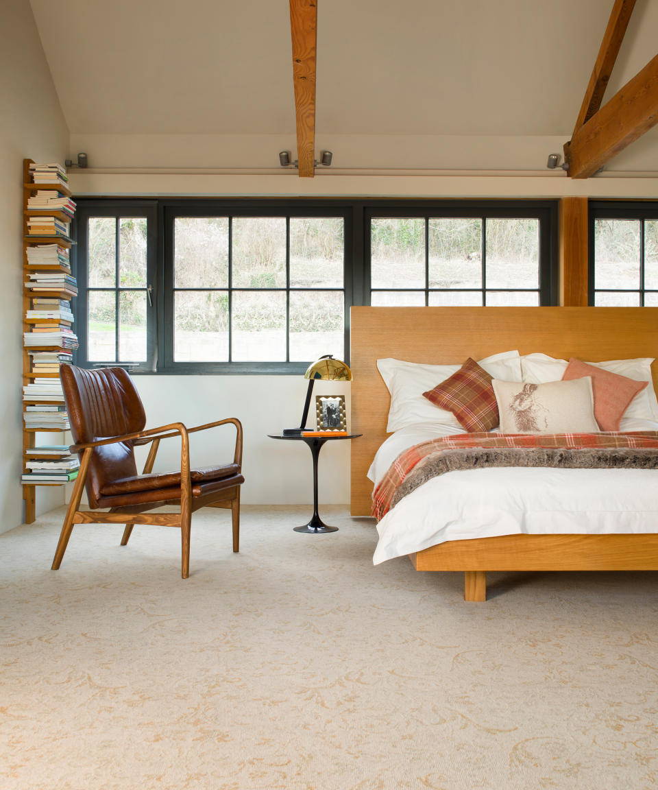 Choose a neutral bedroom carpet