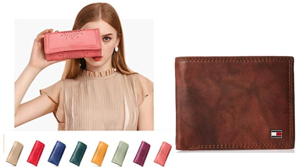 Protecting your information is the key feature of these wallets. (Image via Amazon)