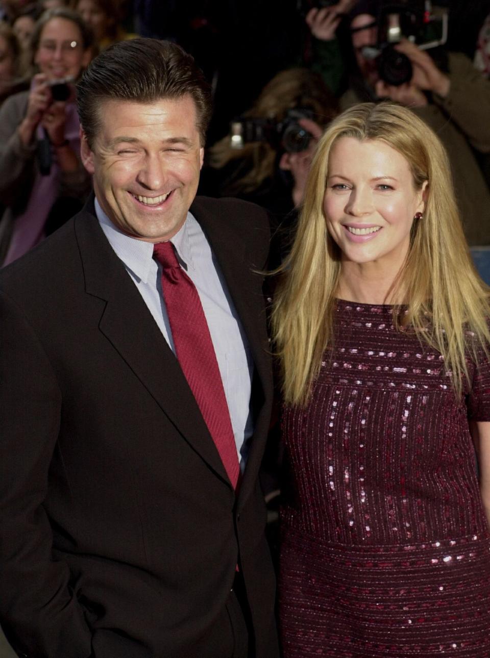 Alec Baldwin and Kim Bainger