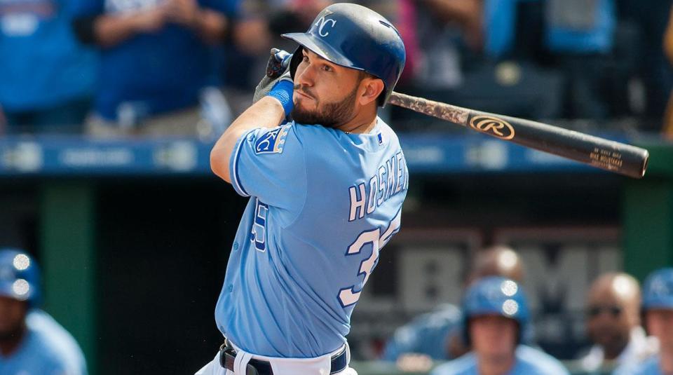 Former Royals first baseman Eric Hosmer is another big free agent on the Padres radar. (AP) 