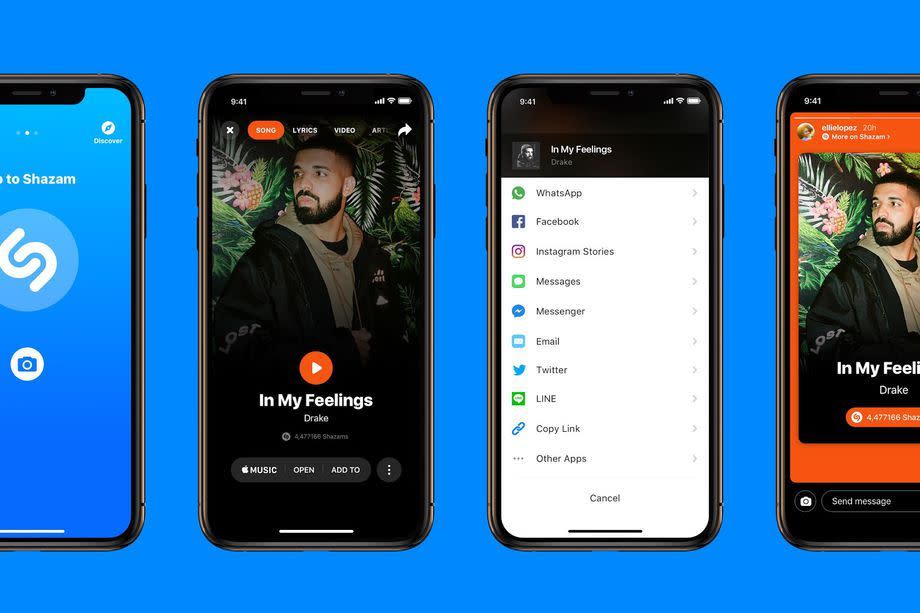 Instagram's obsession with music is expanding to Shazam: The song-identifying