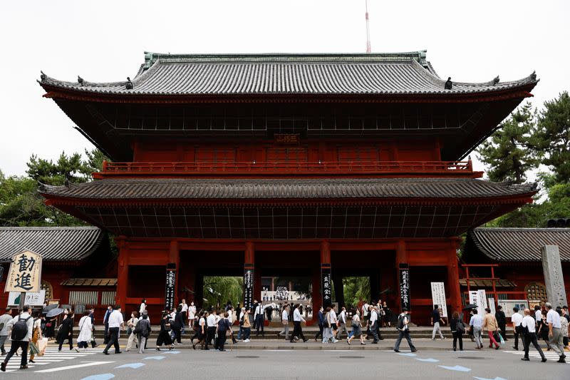 Funeral of late former Japanese Prime Minister Shinzo Abe, in Tokyo