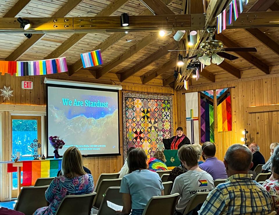 After a long search process, which occurred in part during the pandemic while the church was only conducting services virtually, Pastor Kim Buchanan began her service to UCT in April 2022.