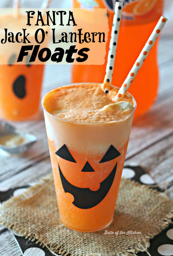 Jack-o'-Lantern Floats