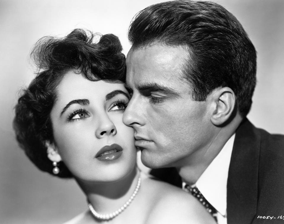 celebrity bffs Elizabeth Taylor and Montgomery Clift