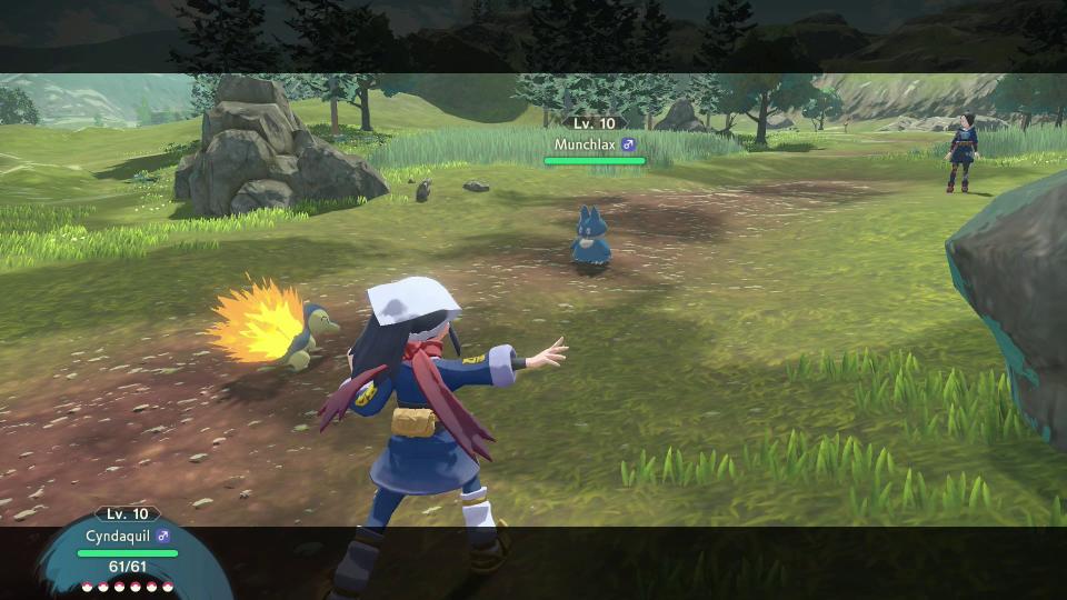 Pokémon Legends: Arceus предлага изживяване с отворен свят, на което феновете на поредицата със сигурност ще се насладят.  (снимка: Nintendo)