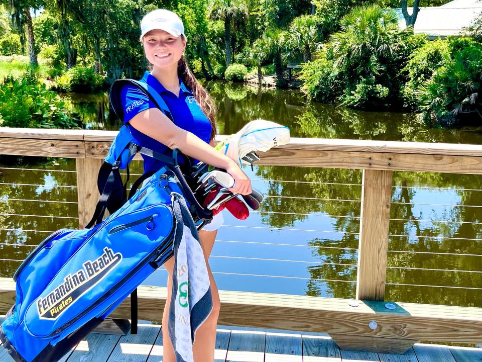 Anika Richards of Fernandina Beach High School is the Times-Union's First Coast player of the year in girls golf.