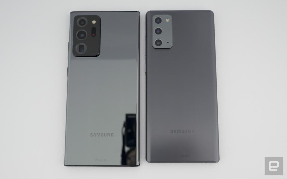 Samsung Galaxy Note 20 series