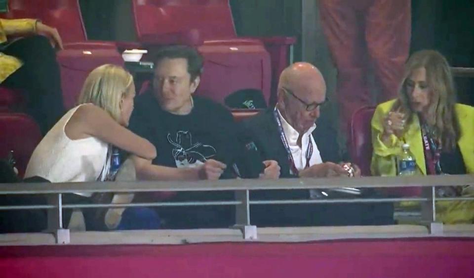 Elon Musk and Rupert Murdoch (FOX)