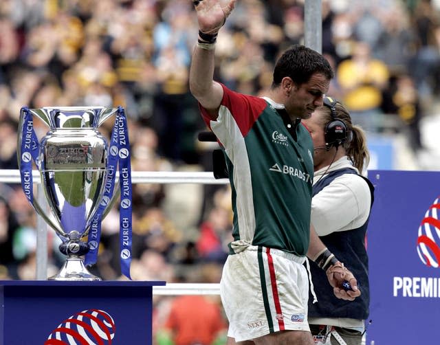 Martin Johnson's final appearance in a Leicester Tigers shirt before retirement ended in defeat