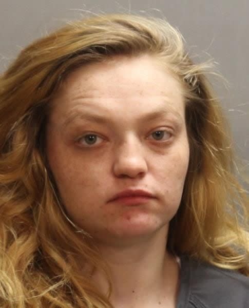 Emily Kirksey, 22: Two counts of possession of a controlled substance, resisting an officer without violence