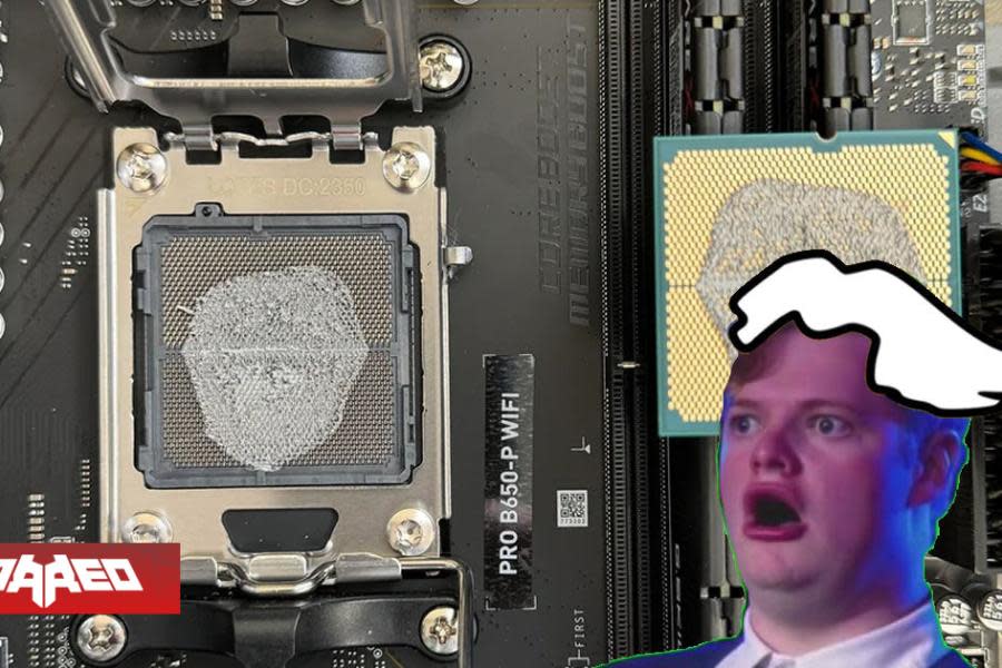 Estudiante de Informática arma su primer PC gamer, pero funciona lento y no sabe porqué, y lo lleva a reparar: no tenía disipador en la CPU y la pasta disipadora estaba entre el socket y el procesador