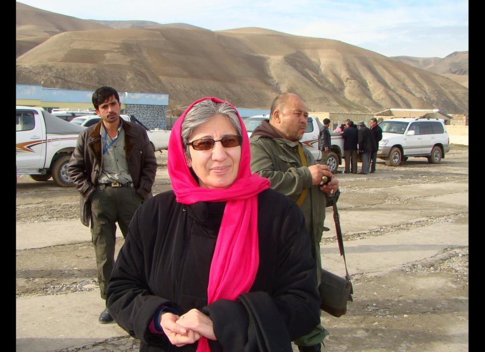 Afghan women's rights activist Sima Samar is also the Chairperson of the Afghan Independent Human Rights Commission. 