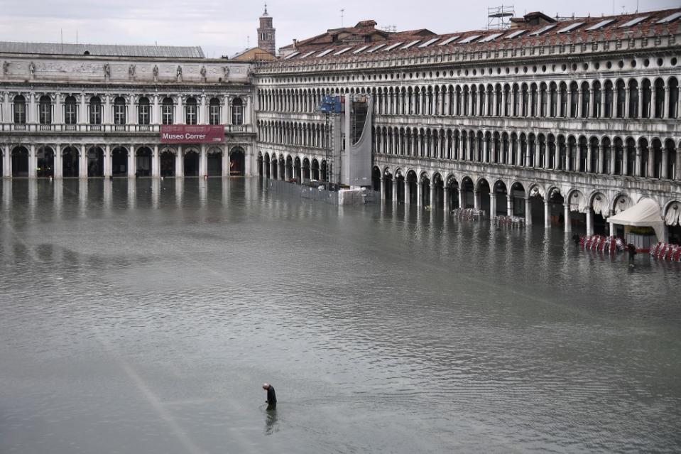 Les images impressionnantes des inondations à Venise