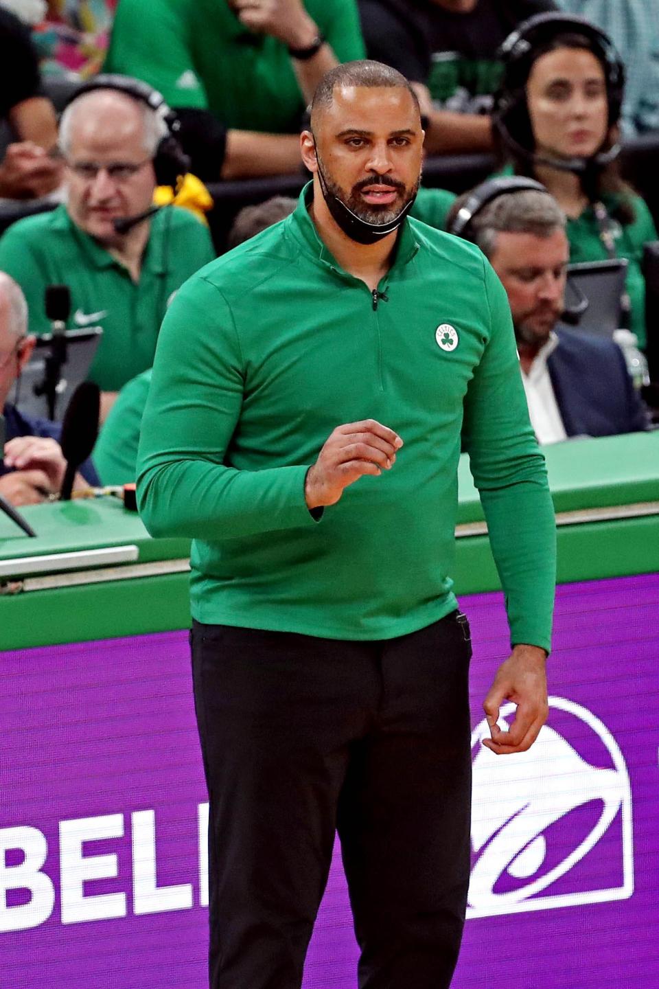 Ime Udoka led the Celtics to the NBA Finals in his first season as head coach.