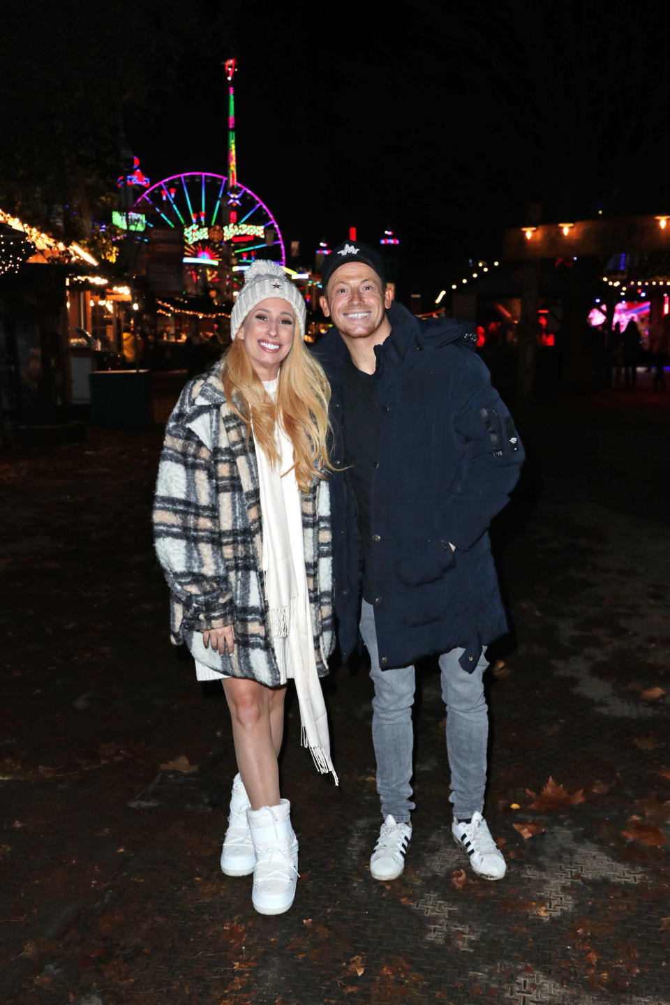 Stock picture of Stacey Solomon and Joe Swash. (Getty Images)