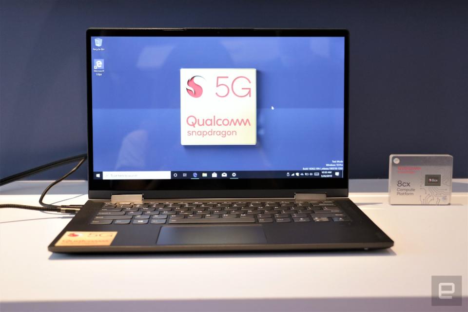 Lenovo "Project Limitless" 5G laptop hands-on

Cherlynn Low / Engadget