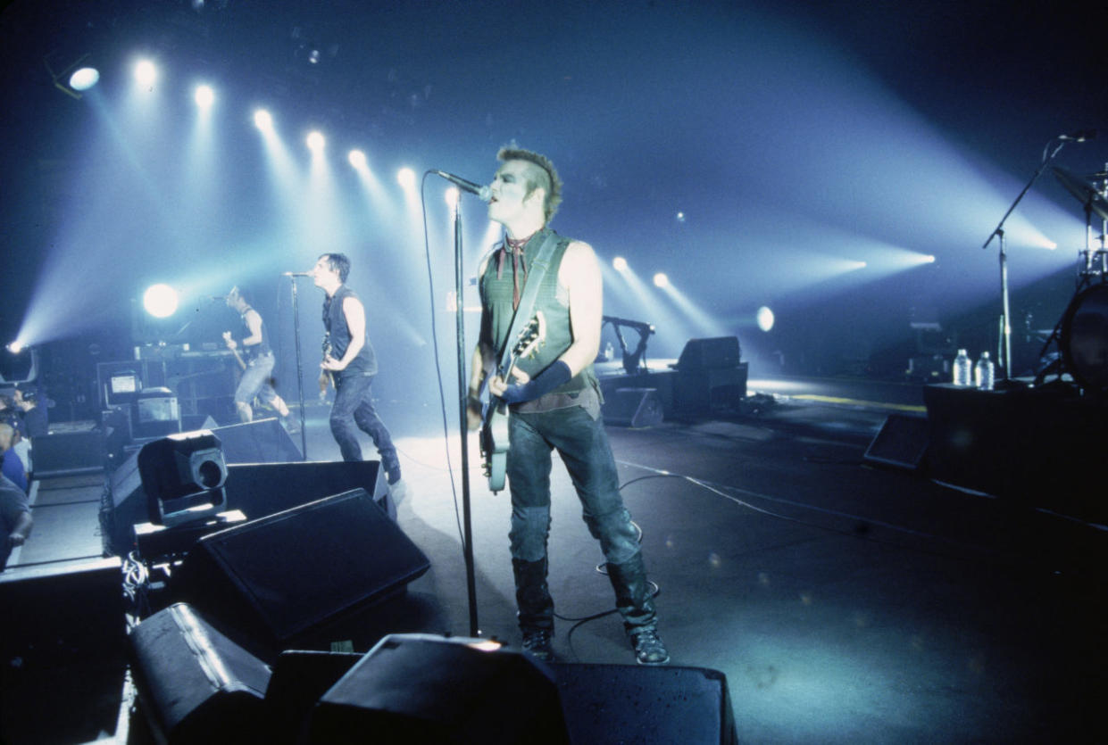 Nine Inch Nails Performs In Concert