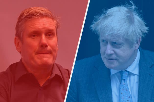 Labour leader Keir Starmer and Prime Minister Boris Johnson will both make speeches at the end of their party conferences.  (Photo: Getty Images)