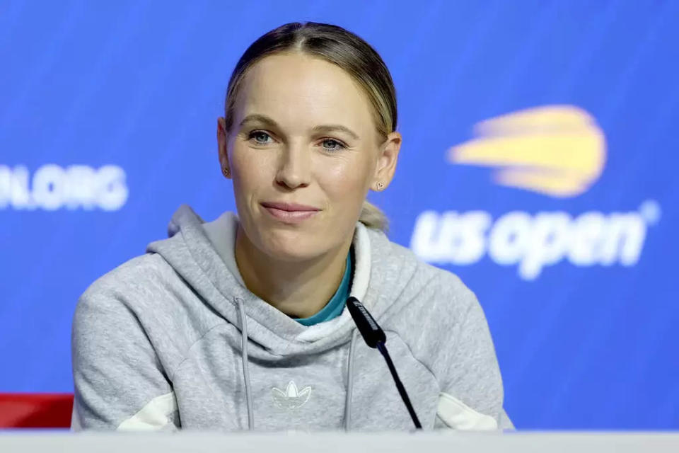 前世界球后「丹麥甜心」沃茲妮亞琪(Caroline Wozniacki)重返大滿貫賽。法新社