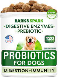 BARK&SPARK Dog Probiotics Chews
