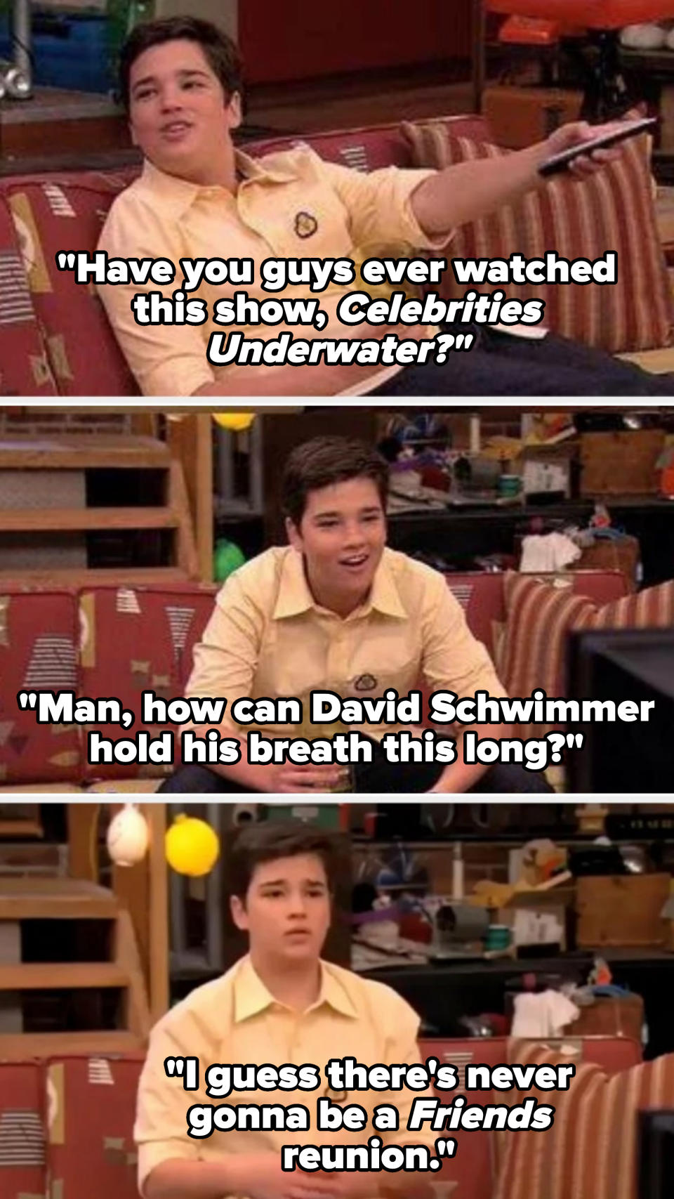 Screenshots from "iCarly"