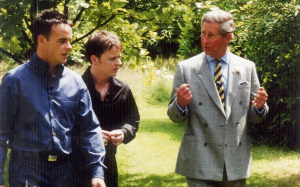 Ant and Dec visiting Prince Charles at Highgrove - PA