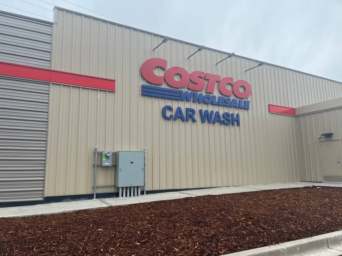 The new Costco Wholesale car wash was open and operating Thursday, Dec. 29, in Bellingham after being under construction during 2022.