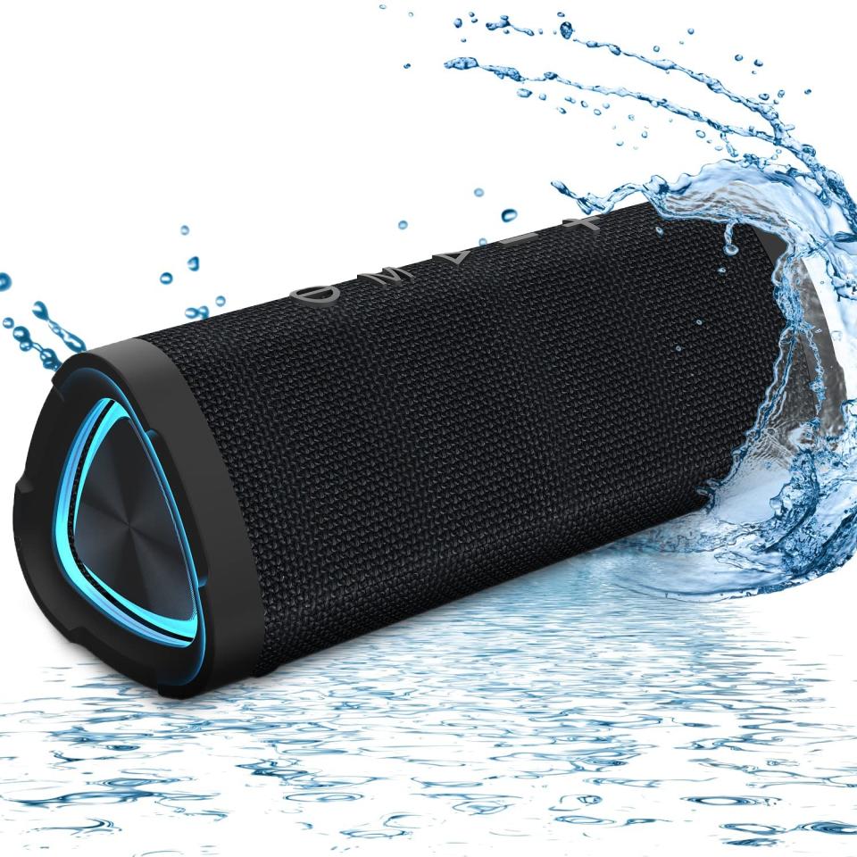 A huge battery life means you'll never have to stop the music with this Bluetooth speaker. (Photo: Amazon)