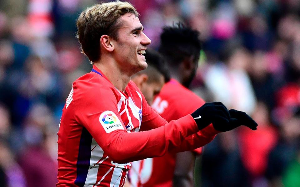 In-coming? Antoine Griezmann is said to be wanted by Premier League leaders Manchester City