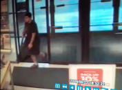 <p>This Friday, Sept. 23, 2016 frame from surveillance video provided by the Washington State Patrol shows the suspect in a shooting rampage at the Cascade Mall in Burlington, Wash., as authorities seek the public’s help in identifying and locating him. The weapon was recovered but the suspect remained at large early Saturday. (Washington State Patrol via AP) </p>