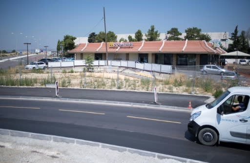 The McDonald's restaurant in a northern Marseille neighbourhood that campaigners have been trying to save