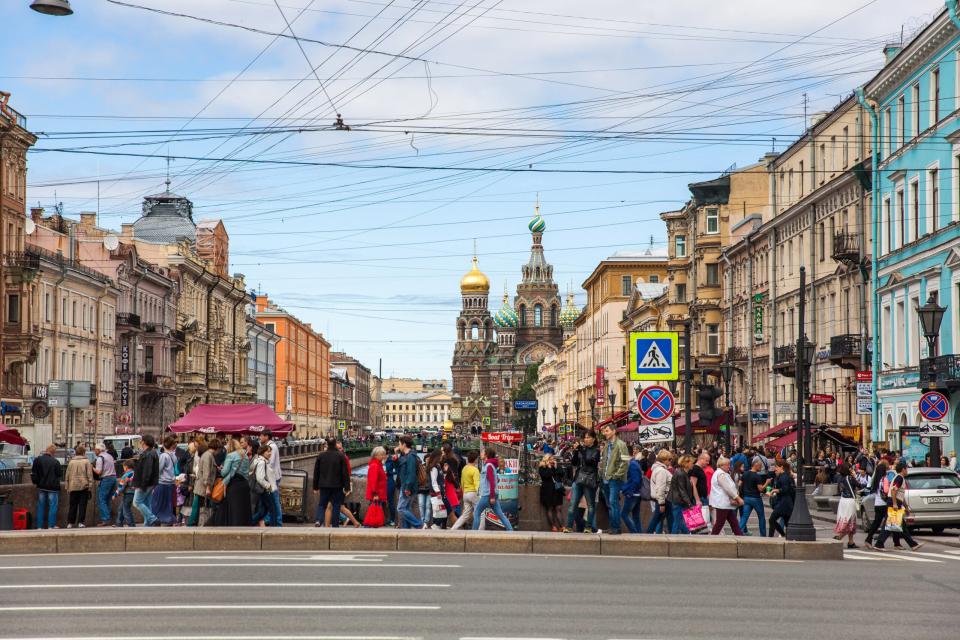 Sankt Petersburg wurde nach europäischem Vorbild gebaut. - Copyright: picture alliance / pressefoto_korb | Micha Korb